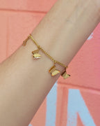 Delicate Butterflies Titanium Bracelet - Poppy & Vine