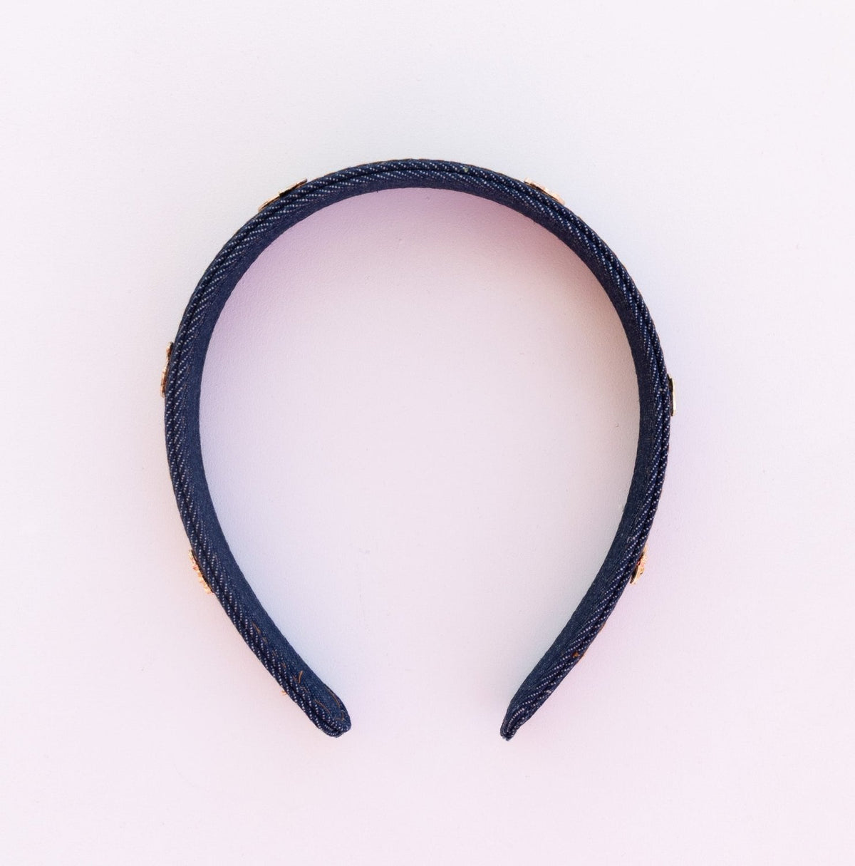 DENIM CHARMED FARMERS MARKET HEADBAND - Poppy & Vine