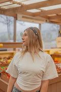 DENIM CHARMED FARMERS MARKET HEADBAND - Poppy & Vine