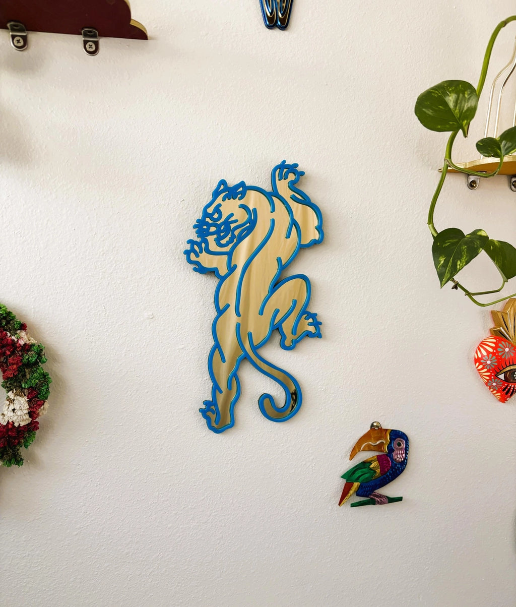 Electric Panther Y2K Acrylic Wall Mirror