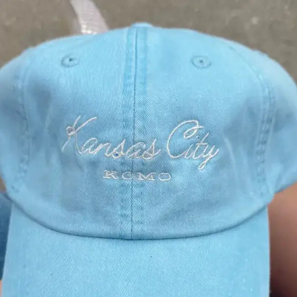 KC Blue Skies Embroidered Hat | VIP Pre-Order