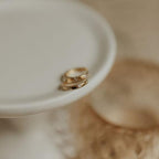 Diana Diamond Hoops - Poppy & Vine