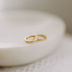 Diana Diamond Hoops - Poppy & Vine