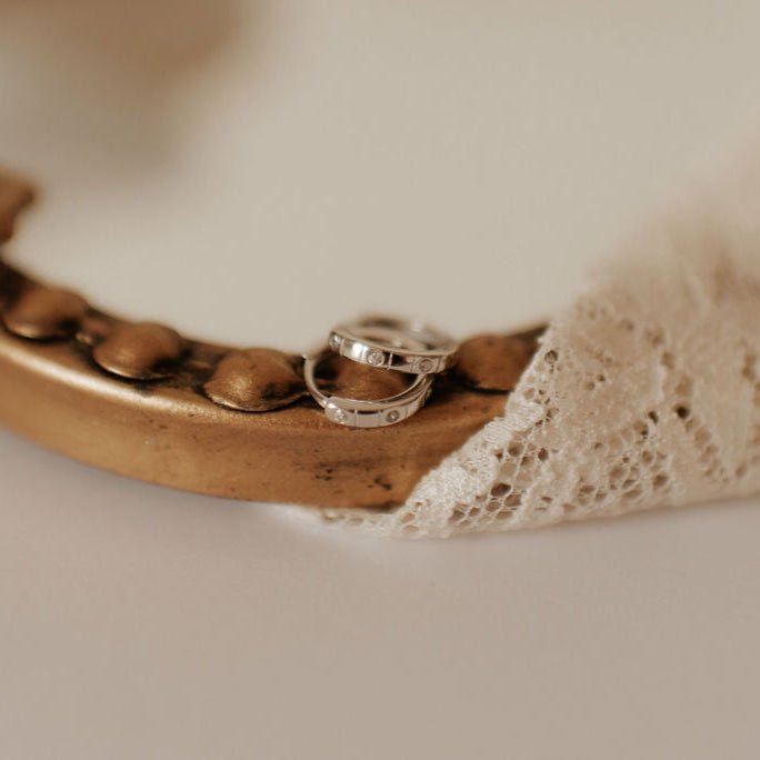 Diana Diamond Hoops - Poppy & Vine