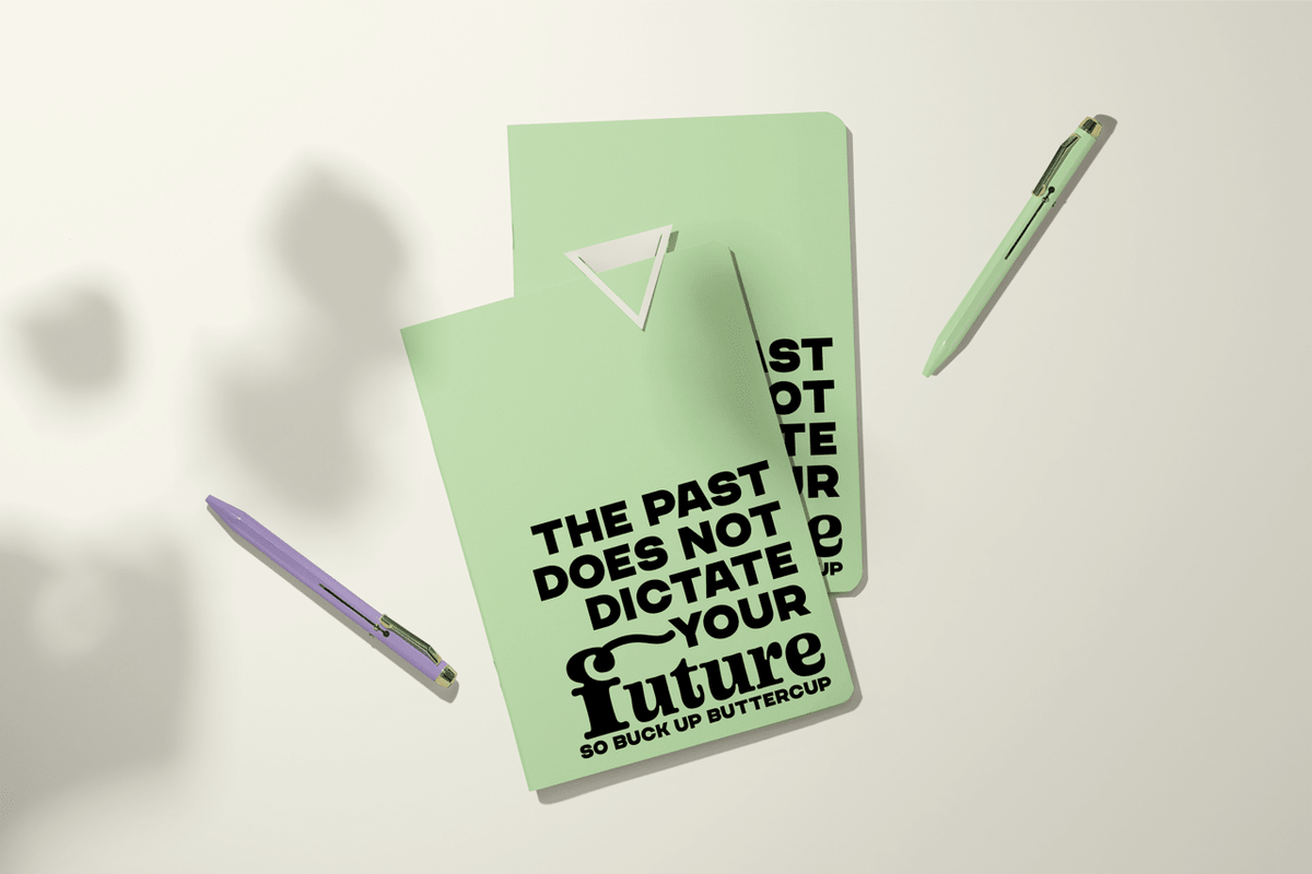 Dictate Future | Pocket Journal, Mini Notebook, Mini Journal - Poppy & Vine