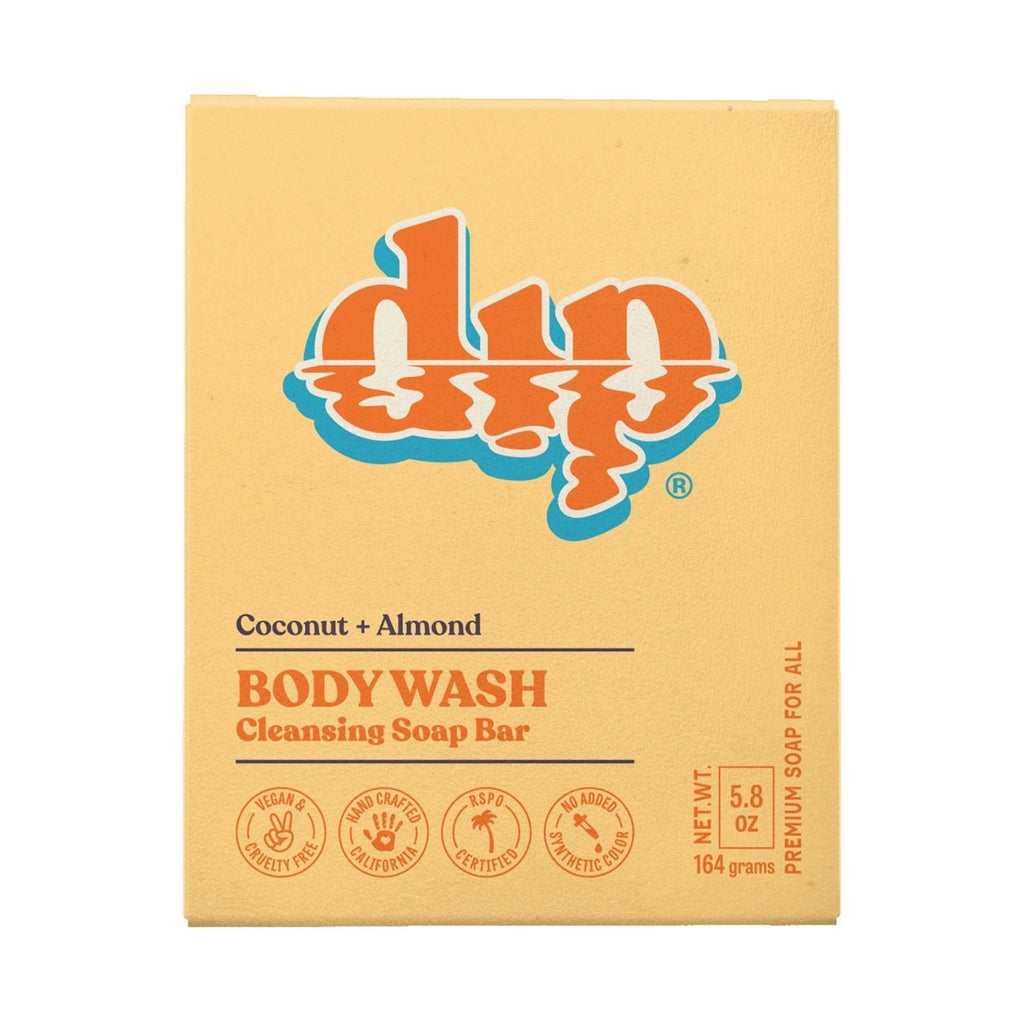 Dip Body Wash Cleansing Soap Bar - Coconut & Almond - Poppy & Vine