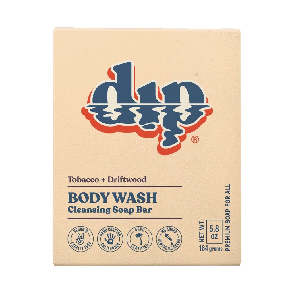 Dip Body Wash Cleansing Soap Bar - Tobacco & Driftwood - Poppy & Vine