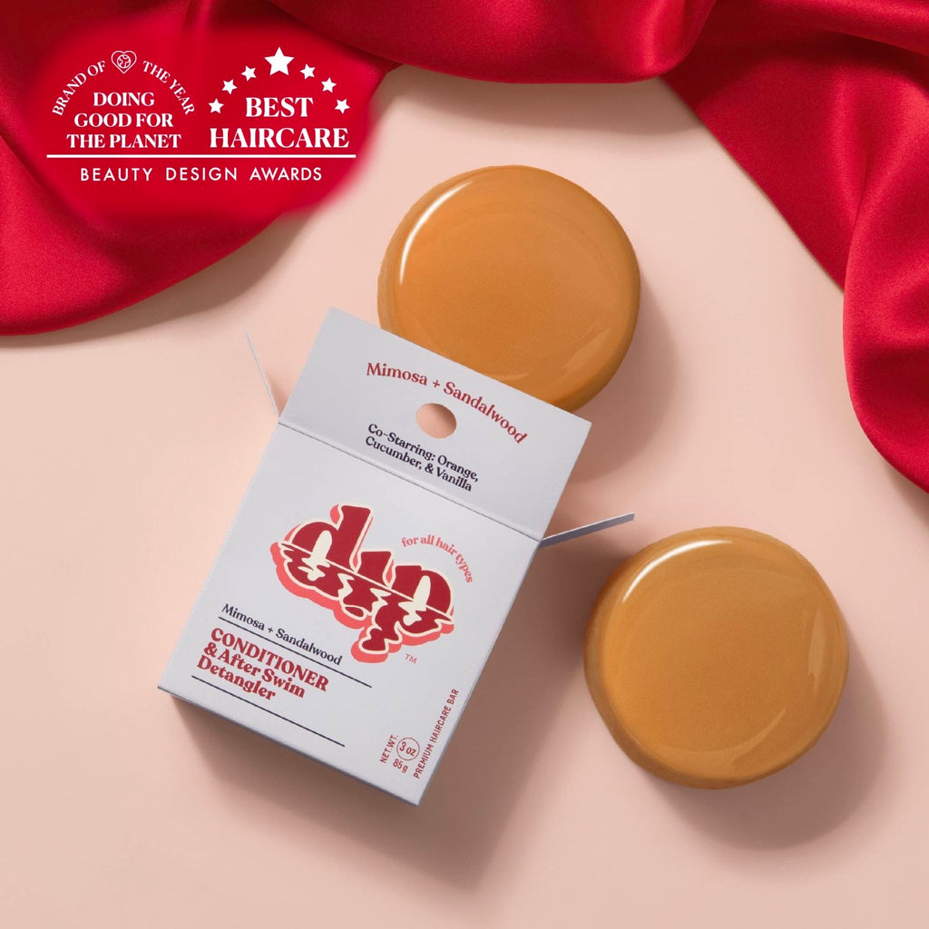 Dip Conditioner Bar & After Swim Detangler - Mimosa & Sandalwood - Poppy & Vine
