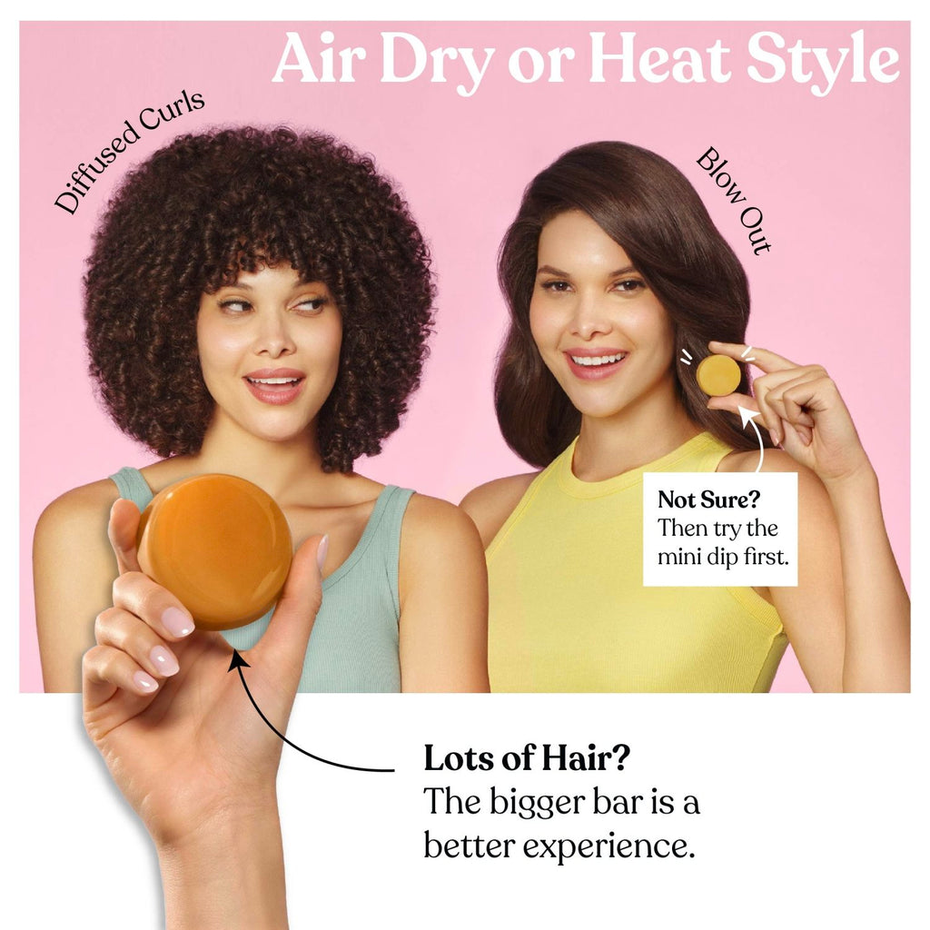 Dip Conditioner Bar & After Swim Detangler - Rose & Matcha Tea - Poppy & Vine