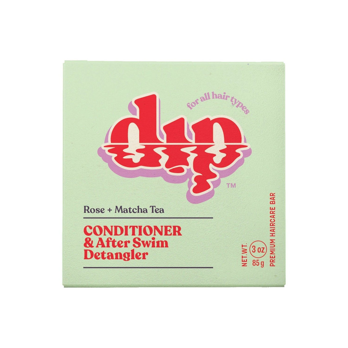 Dip Conditioner Bar & After Swim Detangler - Rose & Matcha Tea - Poppy & Vine
