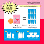 Dip Conditioner Bar & After Swim Detangler - Rosewater & Jasmine - Poppy & Vine