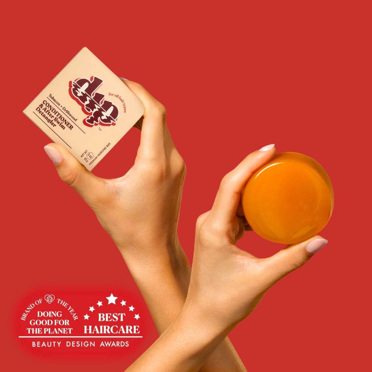 Dip Conditioner Bar & After Swim Detangler - Tobacco & Driftwood - Poppy & Vine