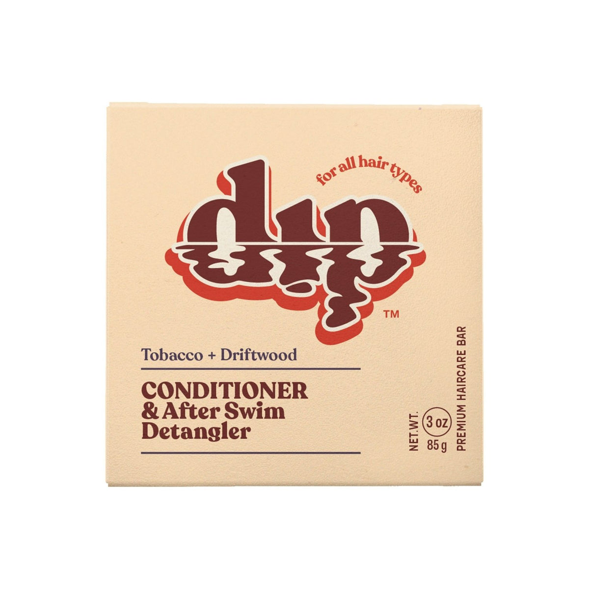 Dip Conditioner Bar & After Swim Detangler - Tobacco & Driftwood - Poppy & Vine