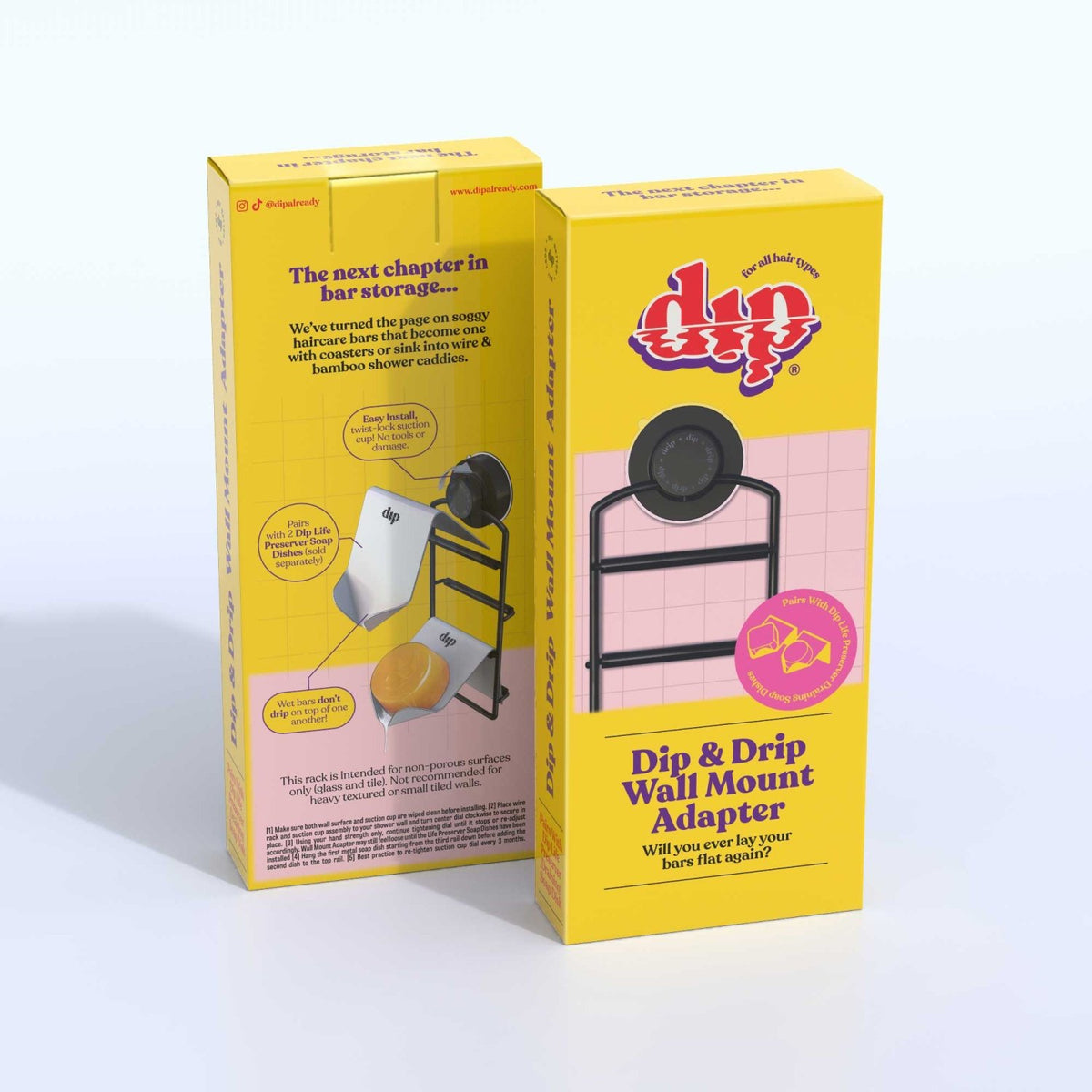 Dip & Drip Wall Mount Adapter (Adapter only) - Poppy & Vine