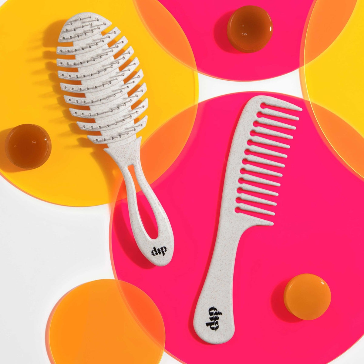 Dip Full Size Detangling Comb : Curly or Hi-Volume Hair - Poppy & Vine