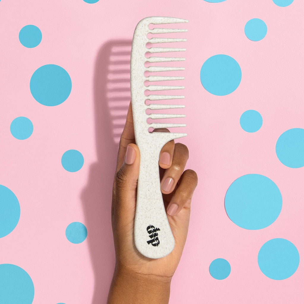 Dip Full Size Detangling Comb : Curly or Hi-Volume Hair - Poppy & Vine