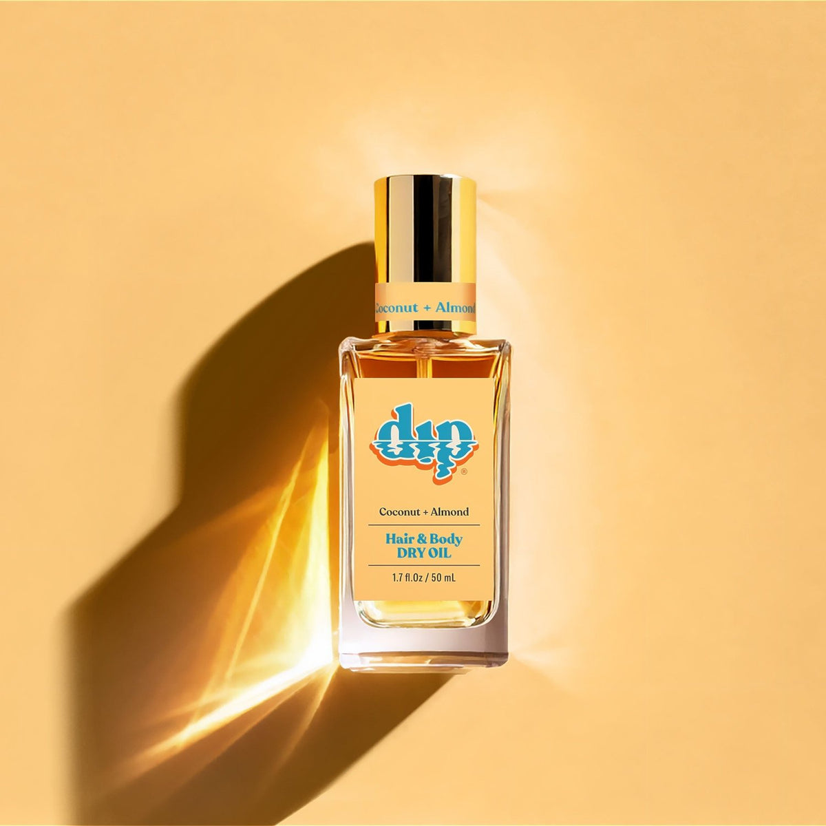 Dip Hair & Body Dry Oil - Coconut & Almond - Poppy & Vine