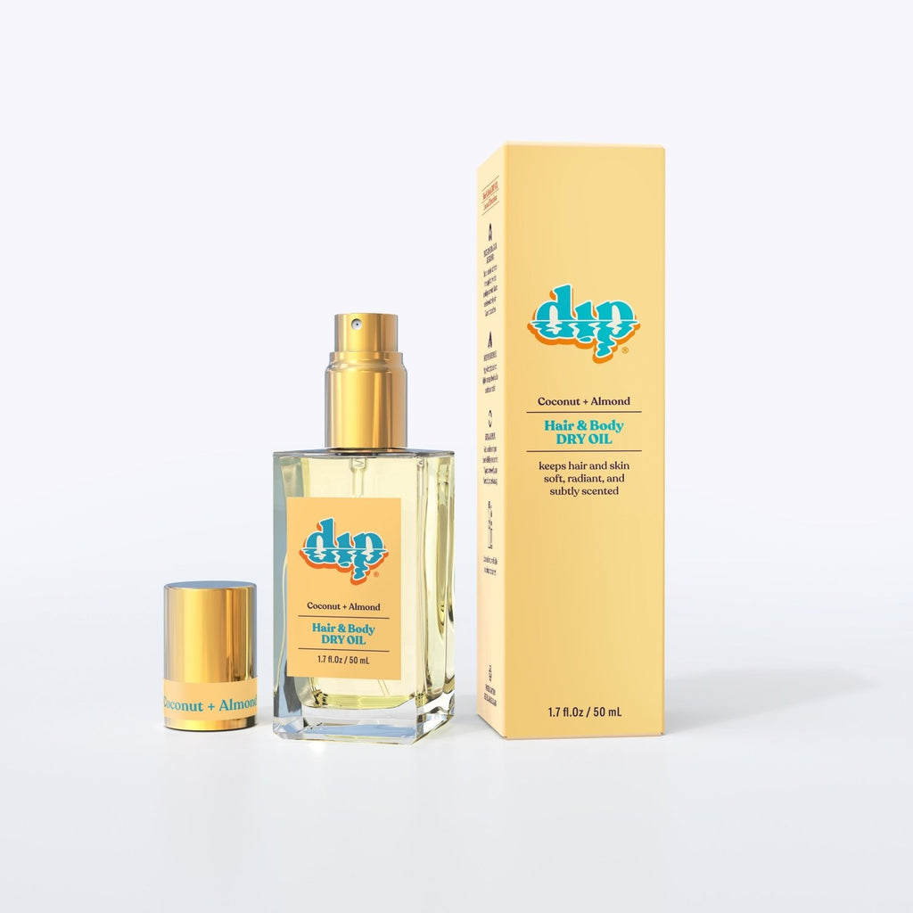 Dip Hair & Body Dry Oil - Coconut & Almond - Poppy & Vine