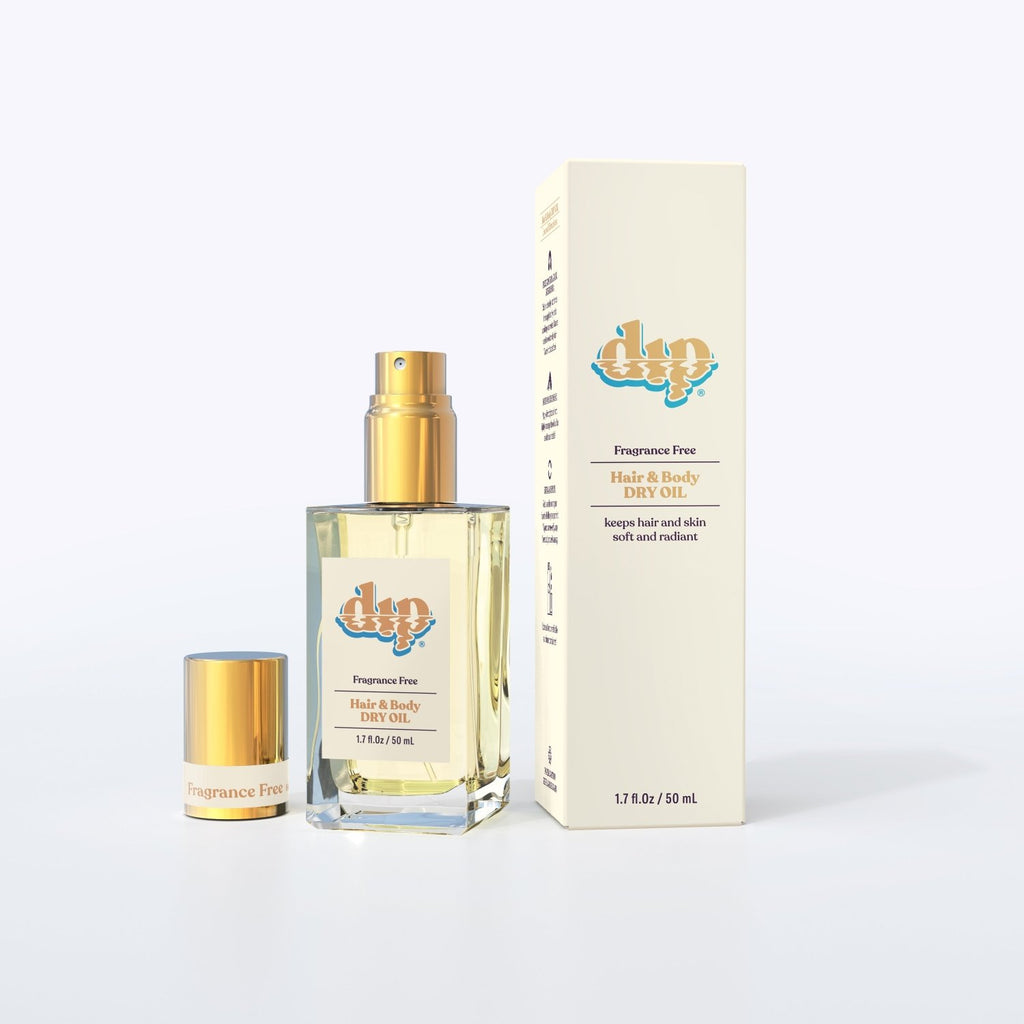 Dip Hair & Body Dry Oil - Fragrance Free - Poppy & Vine