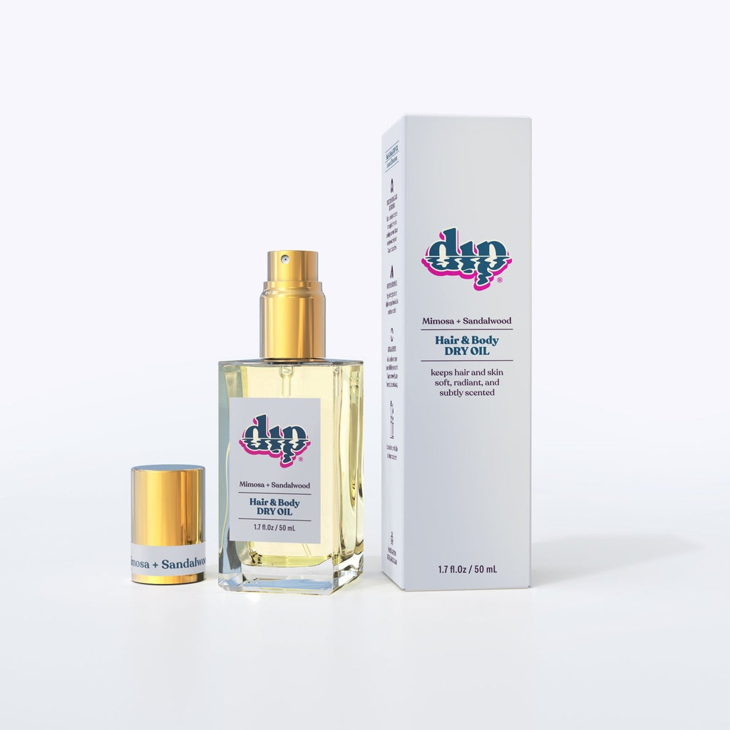 Dip Hair & Body Dry Oil - Mimosa & Sandalwood - Poppy & Vine
