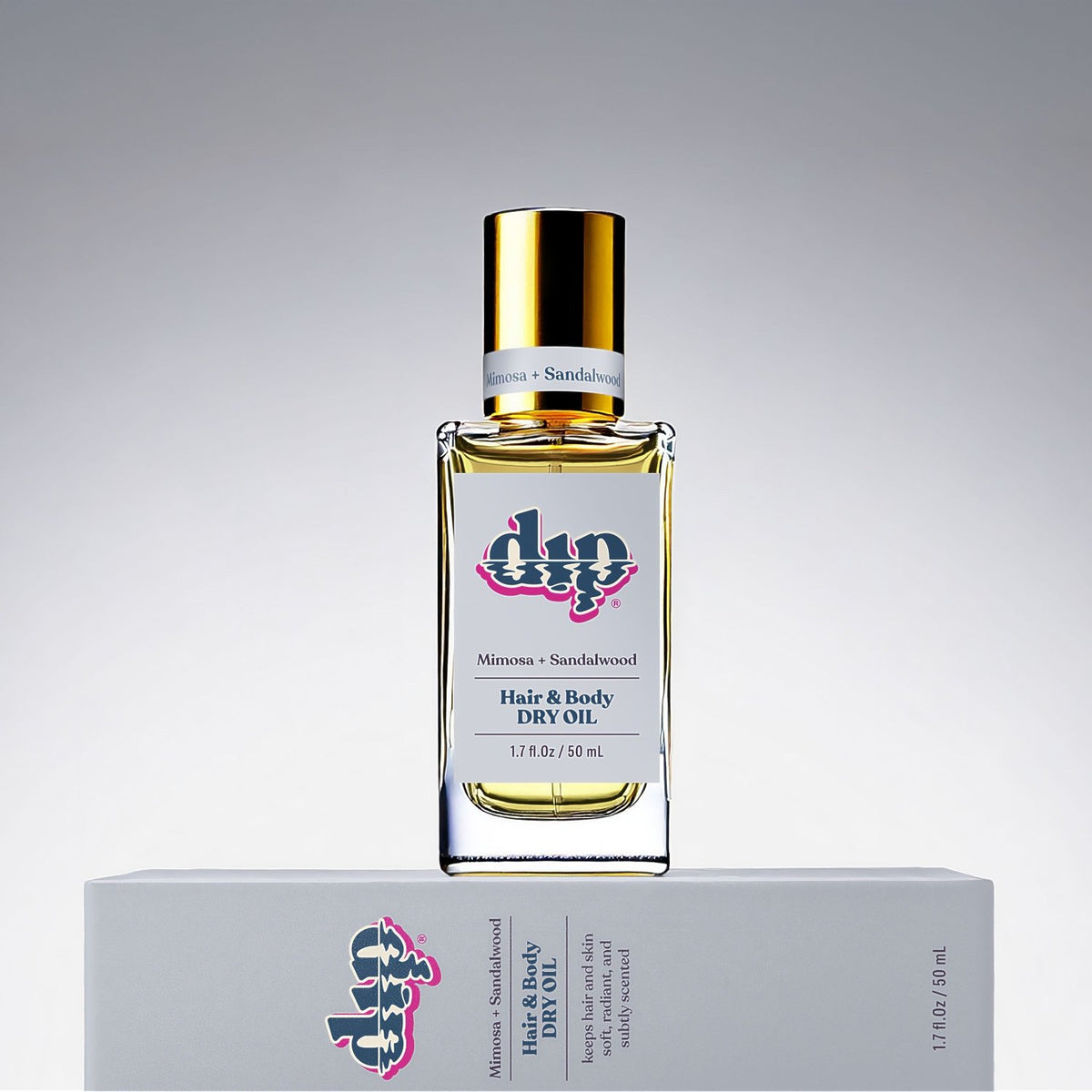 Dip Hair & Body Dry Oil - Mimosa & Sandalwood - Poppy & Vine