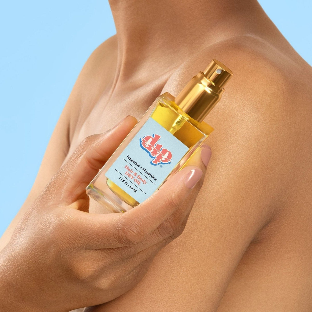 Dip Hair & Body Dry Oil - Tangerine & Honeydew - Poppy & Vine