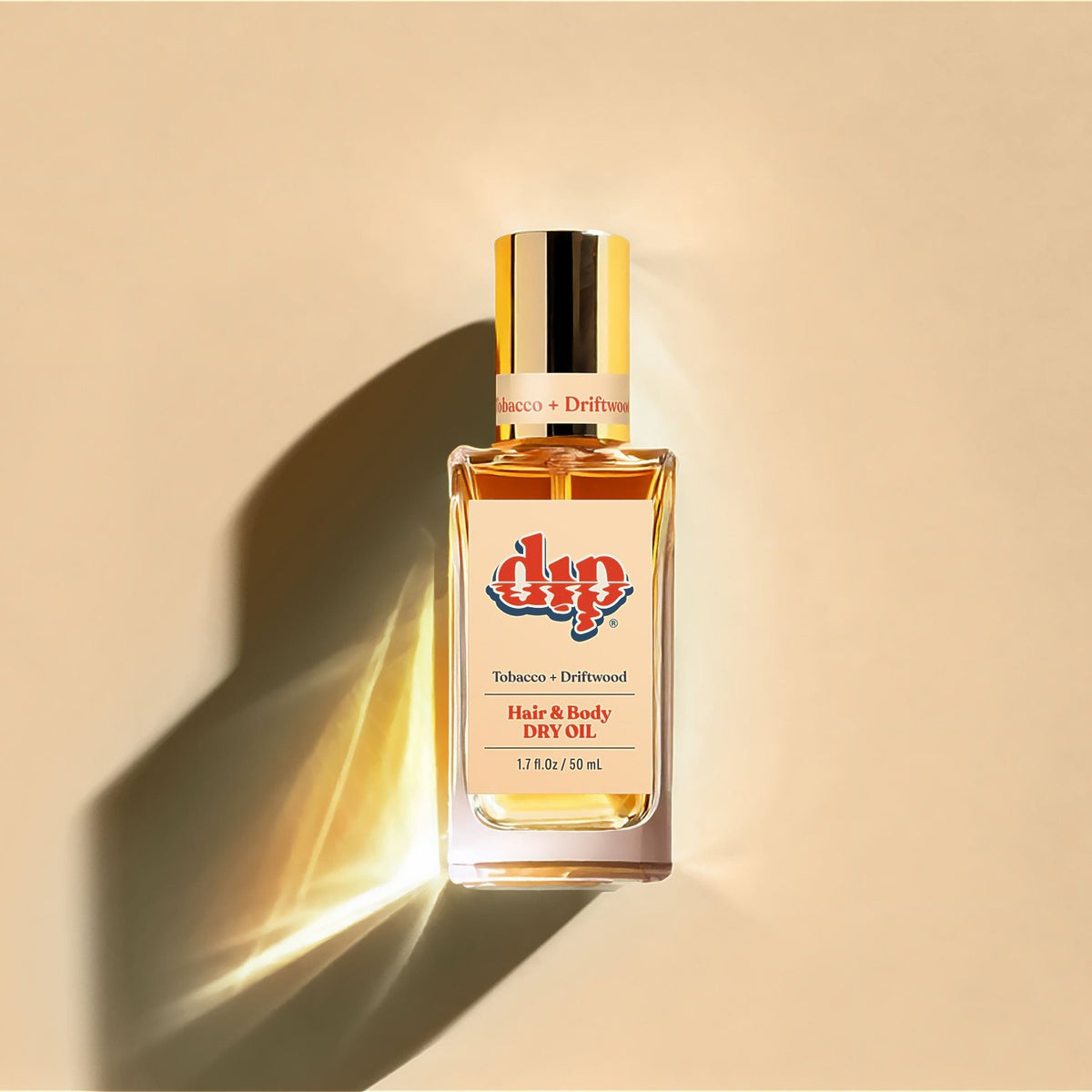 Dip Hair & Body Dry Oil - Tobacco & Driftwood - Poppy & Vine