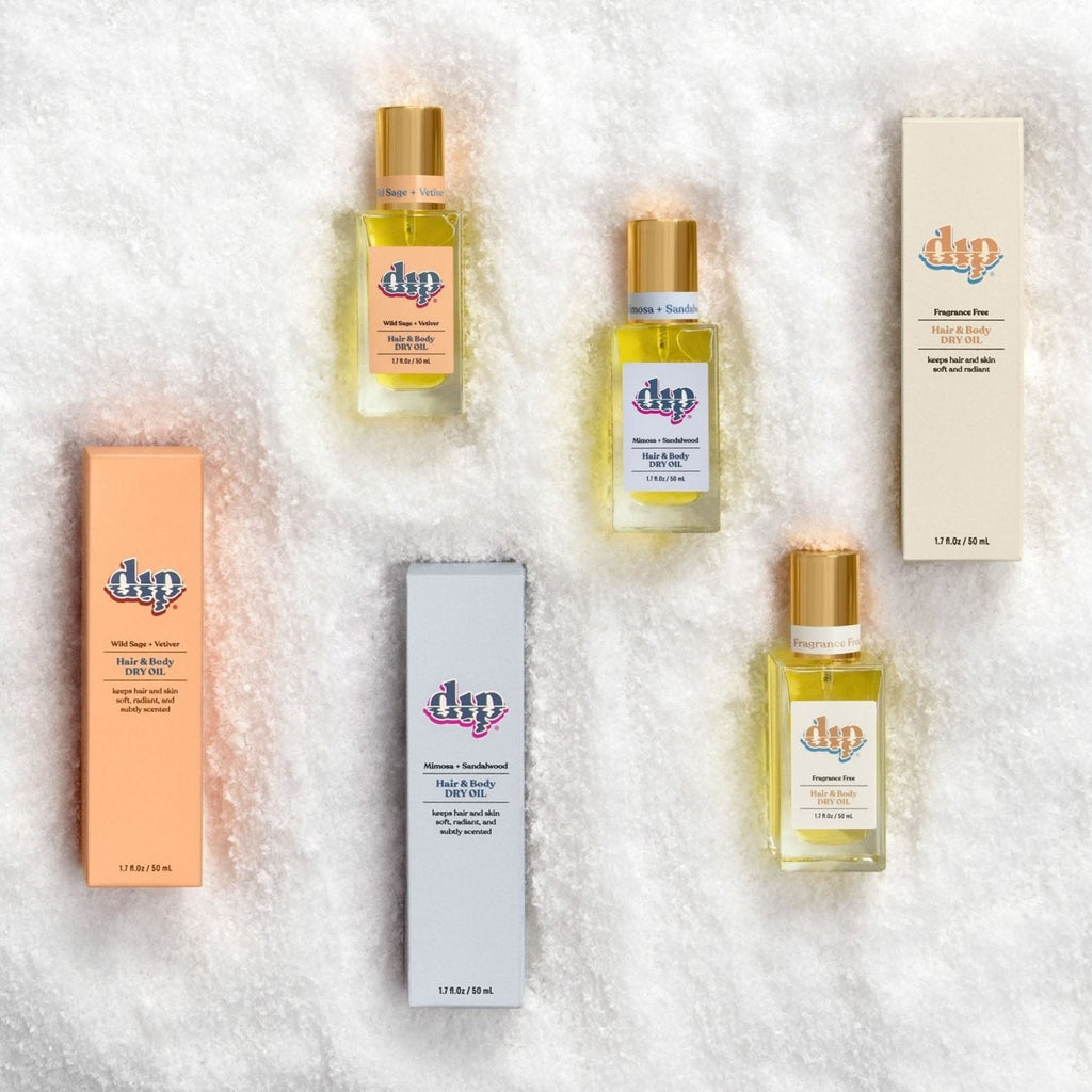 Dip Hair & Body Dry Oil - Wild Sage & Vetiver - Poppy & Vine