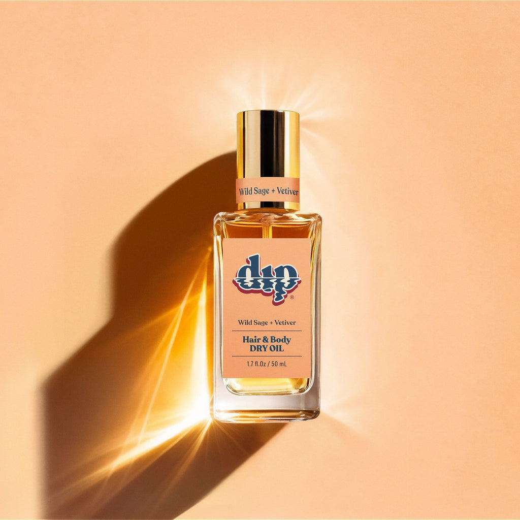 Dip Hair & Body Dry Oil - Wild Sage & Vetiver - Poppy & Vine