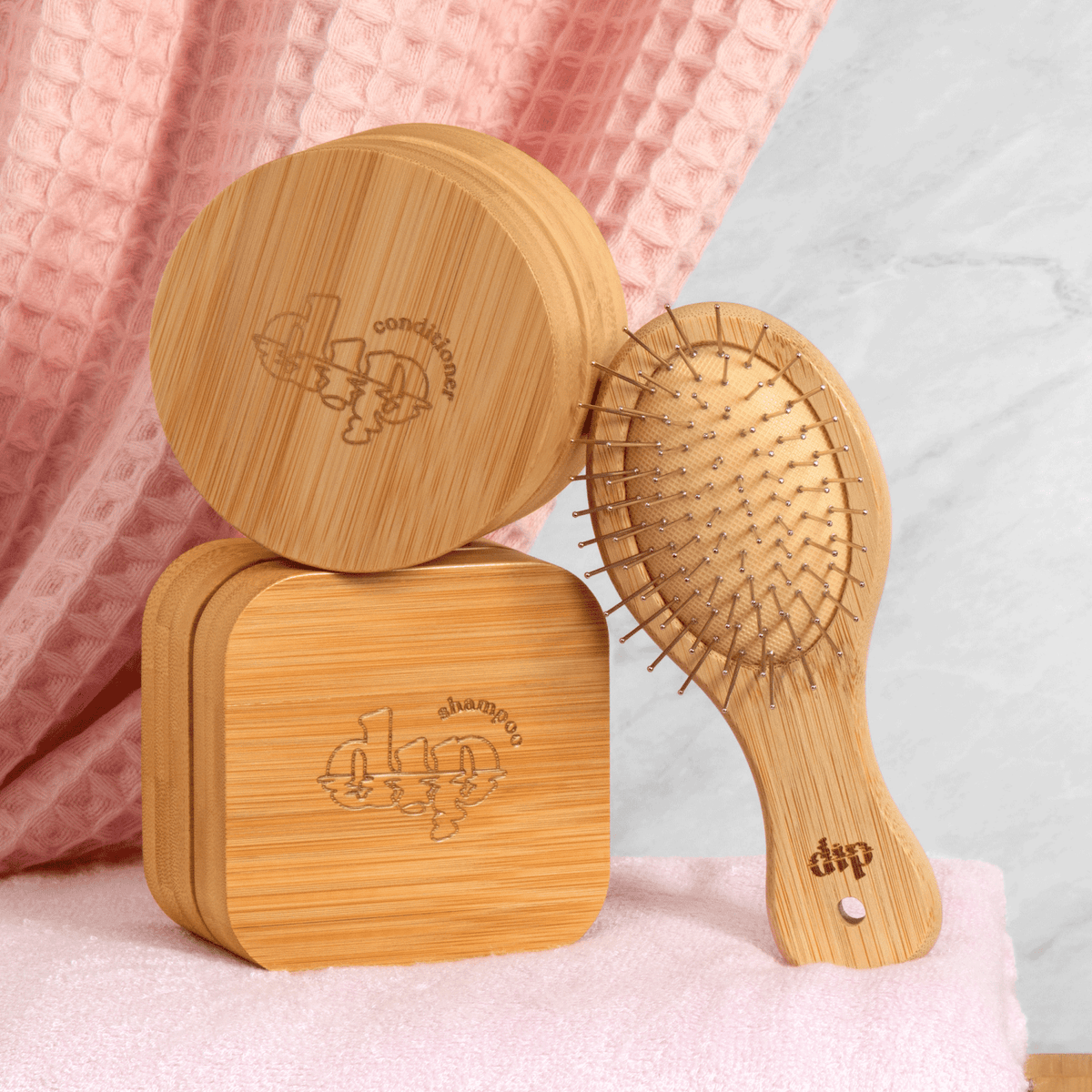 Dip Large Conditioner Travel Case with Coaster - Poppy & Vine