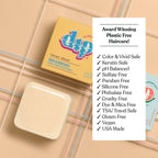 Dip Shampoo Bar: Color Safe, Everyday - Coconut & Almond - Poppy & Vine