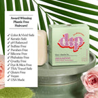 Dip Shampoo Bar: Color Safe, Everyday - Rose & Matcha Tea - Poppy & Vine