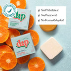 Dip Shampoo Bar: Color Safe, Everyday - Tangerine & Honeydew - Poppy & Vine