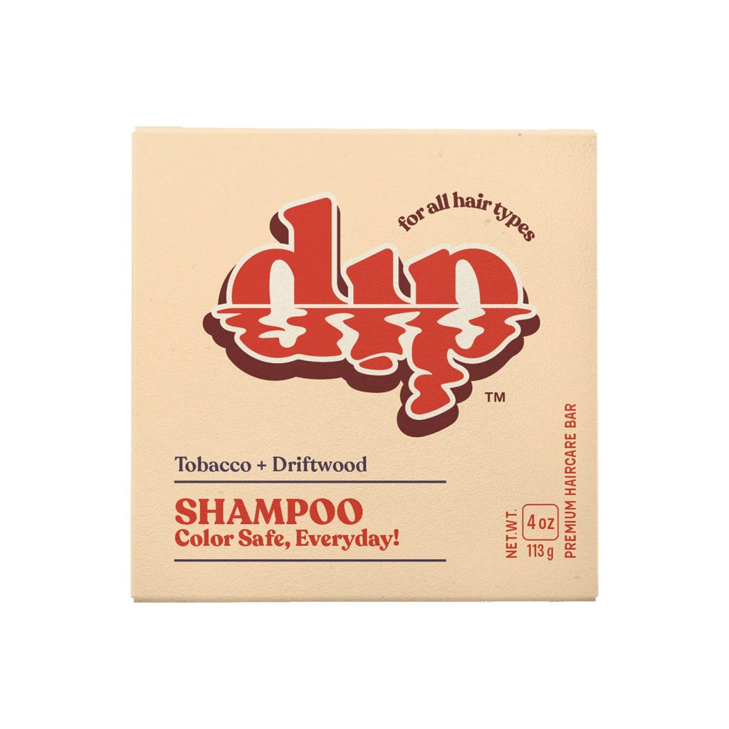 Dip Shampoo Bar: Color Safe, Everyday - Tobacco & Driftwood - Poppy & Vine