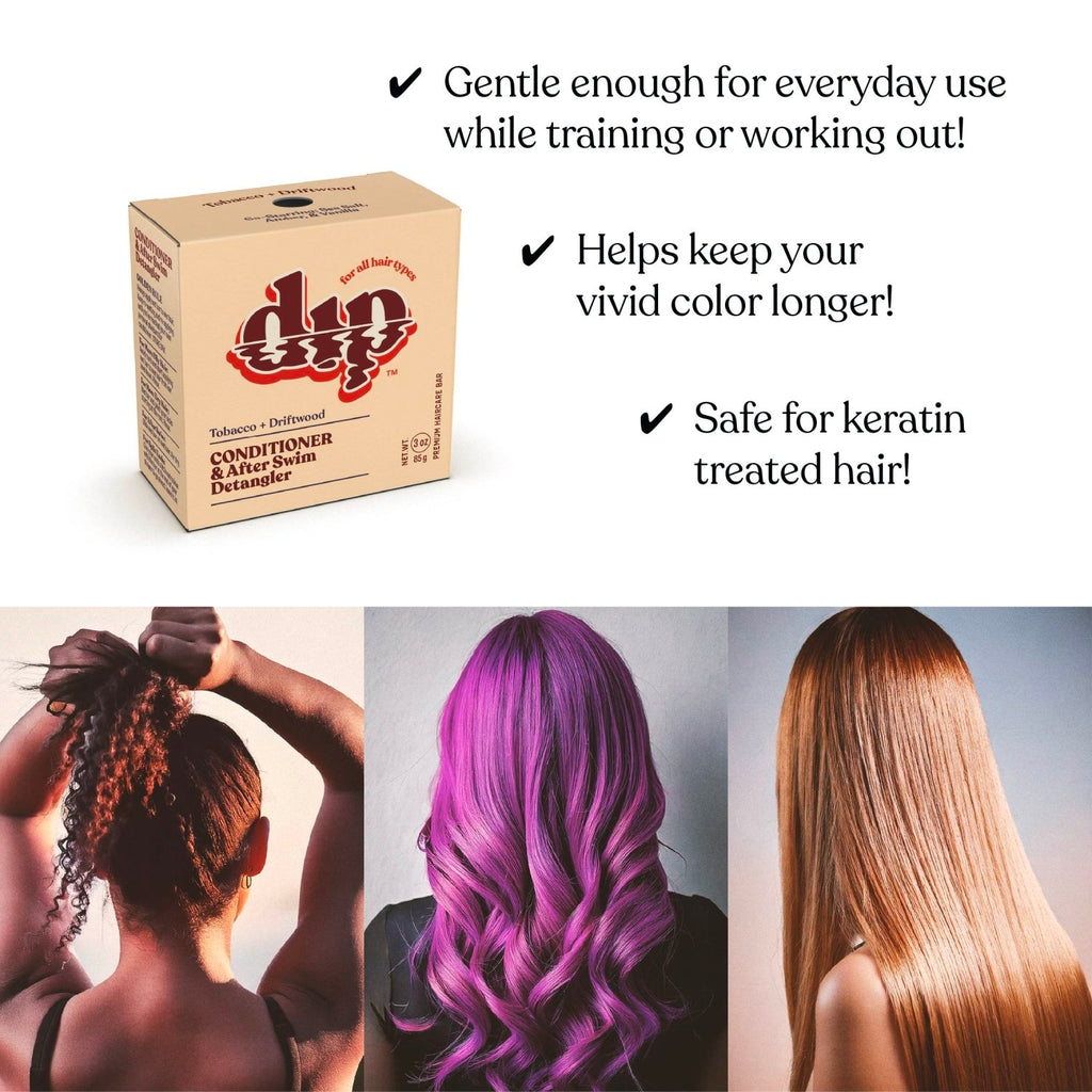 Dip Shampoo Bar: Color Safe, Everyday - Tobacco & Driftwood - Poppy & Vine