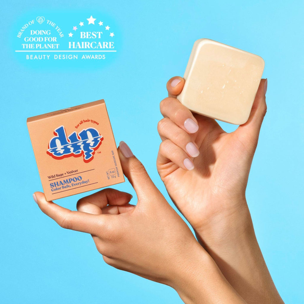 Dip Shampoo Bar: Color Safe, Everyday - Wild Sage & Vetiver - Poppy & Vine