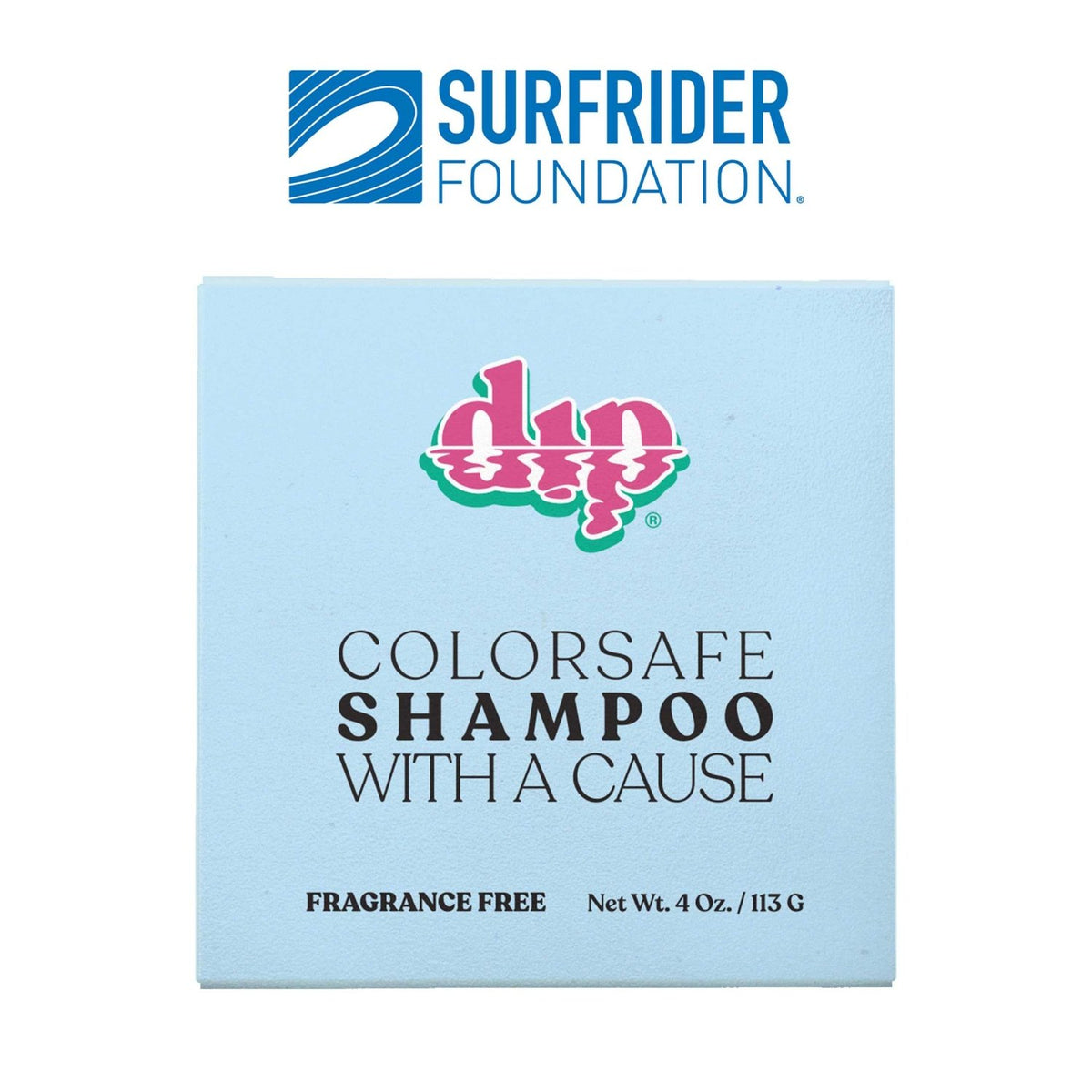 Dip Surfrider Color-Safe Shampoo - Fragrance Free - Poppy & Vine