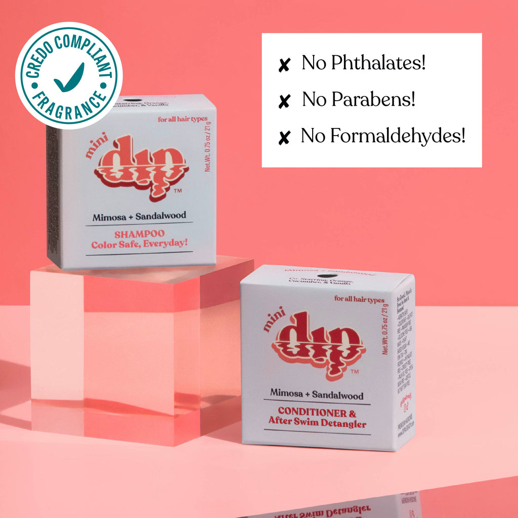 Mini Dip Conditioner & After Swim Detangler - Mimosa & Sandalwood dip
