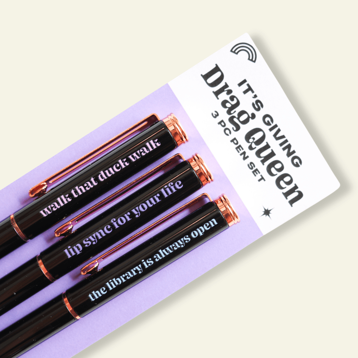 Drag Queen Pen Set - Poppy & Vine
