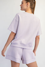 Everyday Ease Modal Scuba Crewneck Top