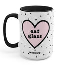 Eat Glass 15oz Mug - Poppy & Vine