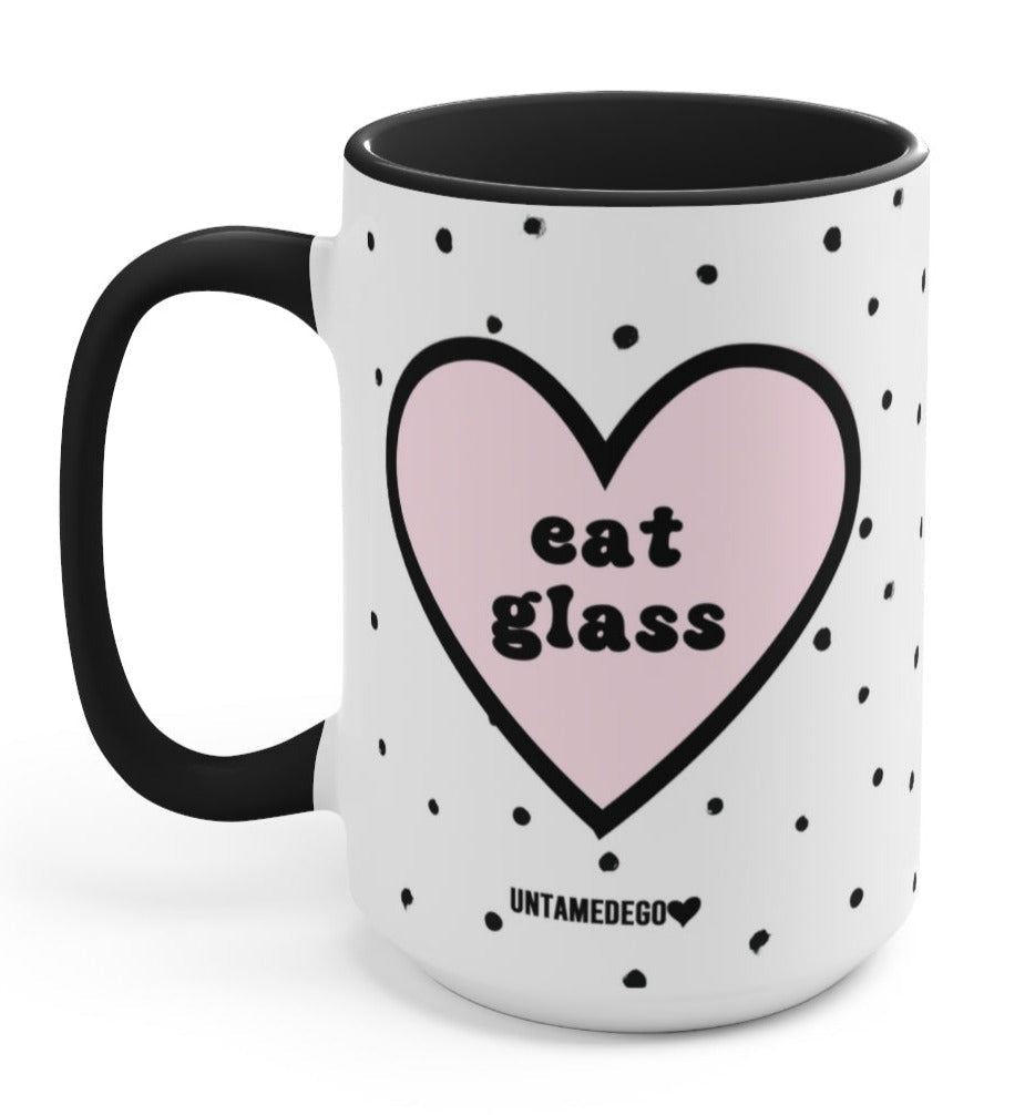 Eat Glass 15oz Mug - Poppy & Vine