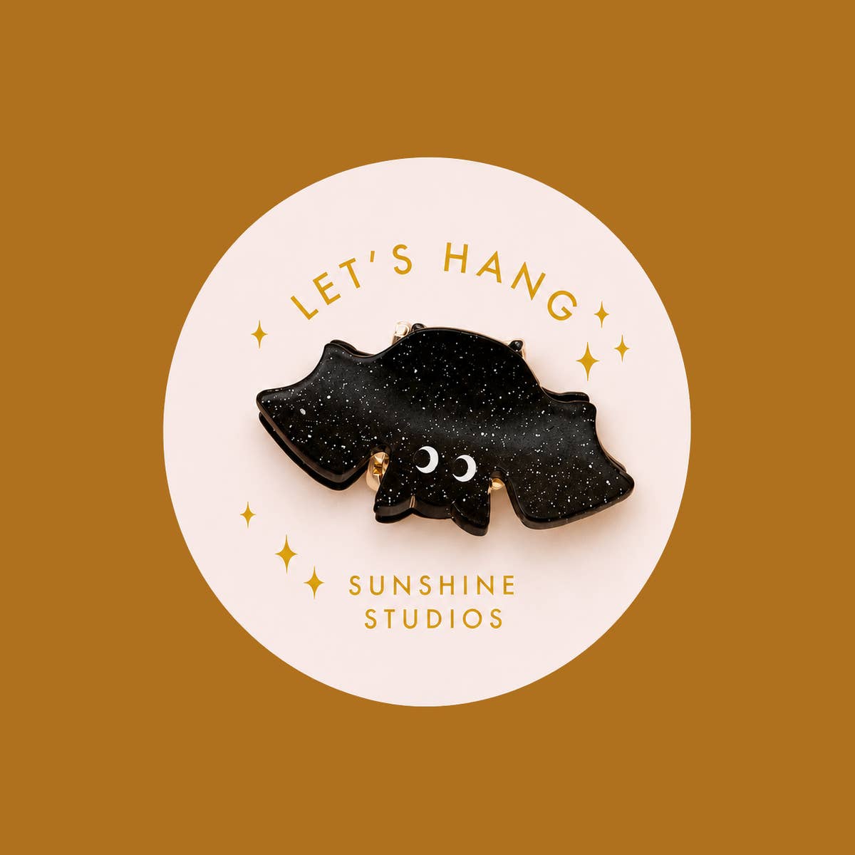 Let's Hang Bat Mini Hair Clip