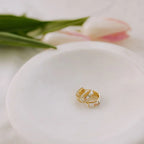 Eloise Tea Cup Hoops - Poppy & Vine