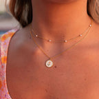 Eloise Tea Cup Necklace - Poppy & Vine