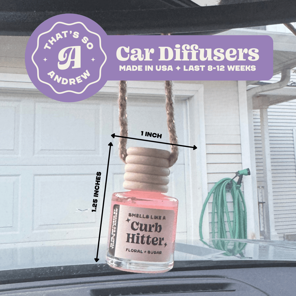 Expired Tabs Car Diffuser | Long Lasting, Toxin Free, Air Freshener - Poppy & Vine