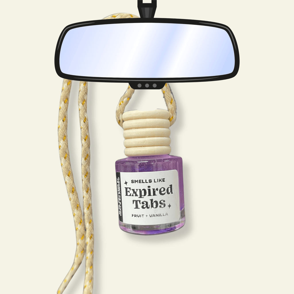 Expired Tabs Car Diffuser | Long Lasting, Toxin Free, Air Freshener - Poppy & Vine