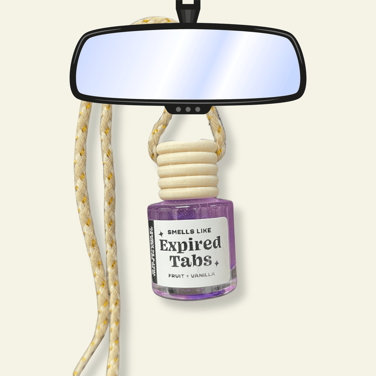Expired Tabs Car Diffuser | Long Lasting, Toxin Free, Air Freshener - Poppy & Vine
