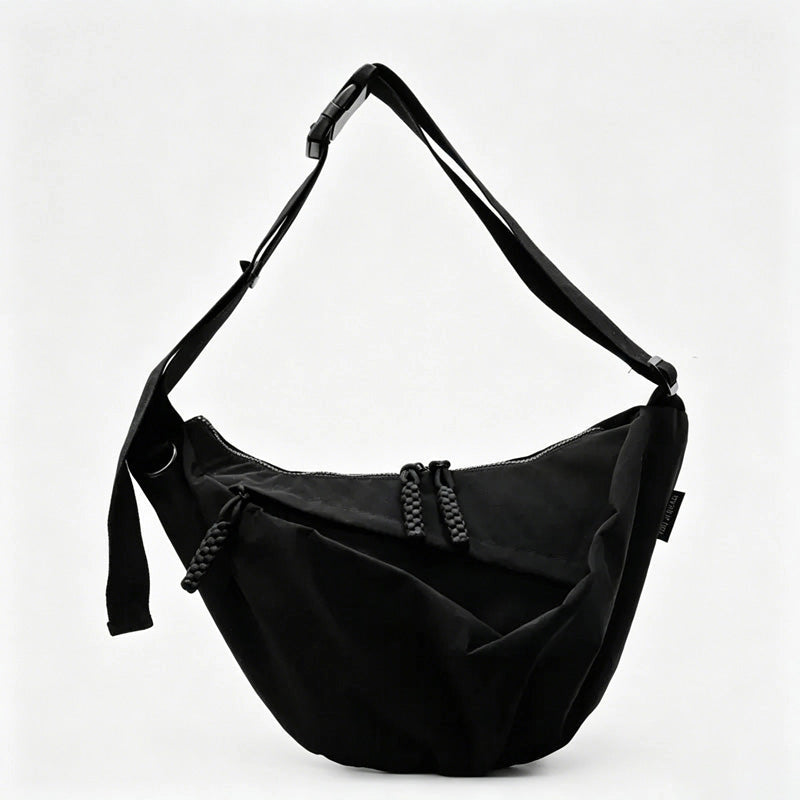 Soft Nylon Crescent Bum Bag