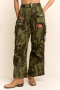 Howdy Cow + Camo Cargo Pants